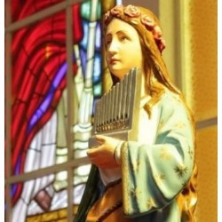 Festa em louvor a Santa Cecília acontece no domingo, 19 de novembro